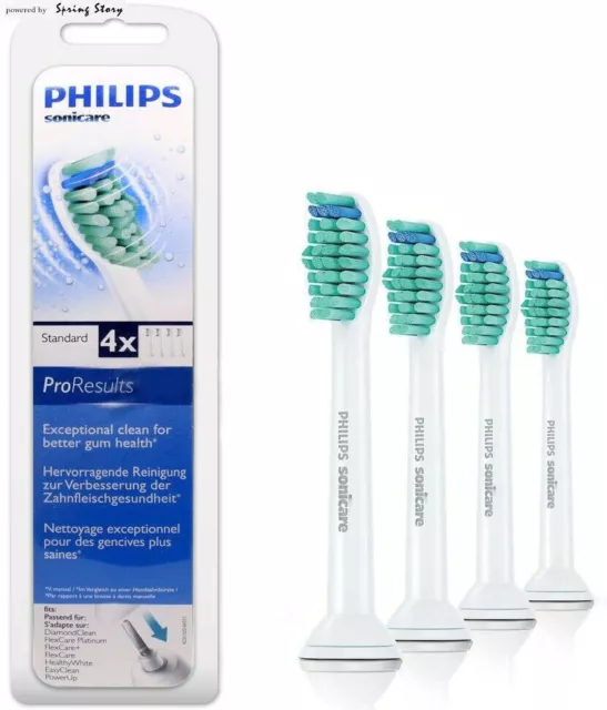 Philips Sonicare HX6014 ProResults C1 prezzo di ricambio £30 testina spazzolino confezione da 4