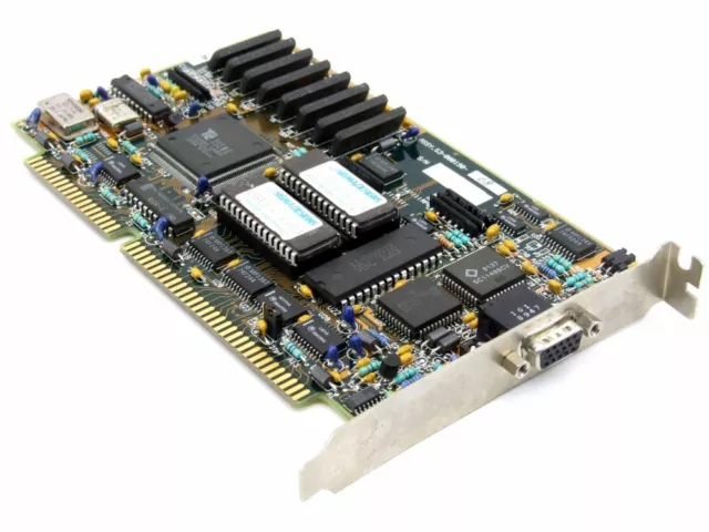 Sigma Designs 53-000190-08 Tseng ET4000AX Gpu 1MB Dram Isa VGA Retro