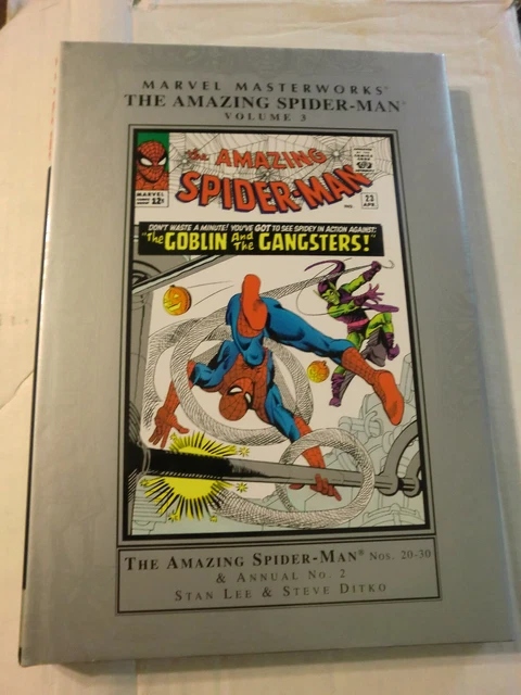 Spiderman Marvel Masterworks 2 HC X-men Avengers Thor Hulk Wolverine Defenders