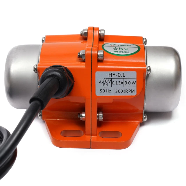 thumbnail image 2 of Concrete Vibrator Vibration Motor 15W/30W 220V 3000rpm Single Phase Al – Electronic Pro 2 of 10