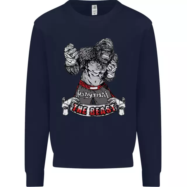 Felpa Maglione Muay Thai The Beast MMA Arti Marziali Miste 3