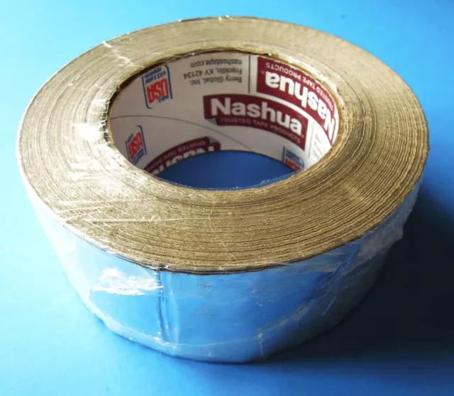 Nashua 322 Multi-Purpose Foil Tape 2" x 50yd | AC, Furnace or Heater