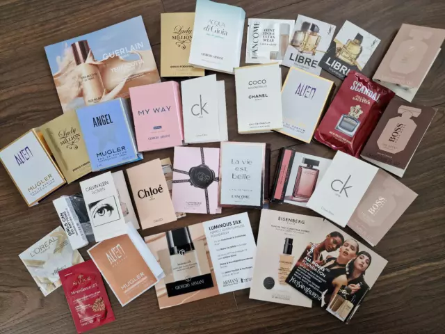 Parfum und Kosmetik Proben über 30 Stück NEU Probenpaket Beautypaket