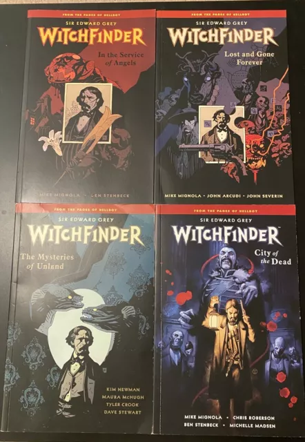 Sir Edward Grey Witchfinder TPB Lot Vol 1-4 Mike Mignola Hellboy Universe