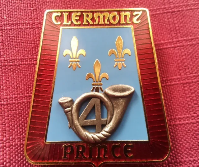 insignes militaires Arthus Bertrand Badge 4em Régiment De Chasseur TBE pour  les