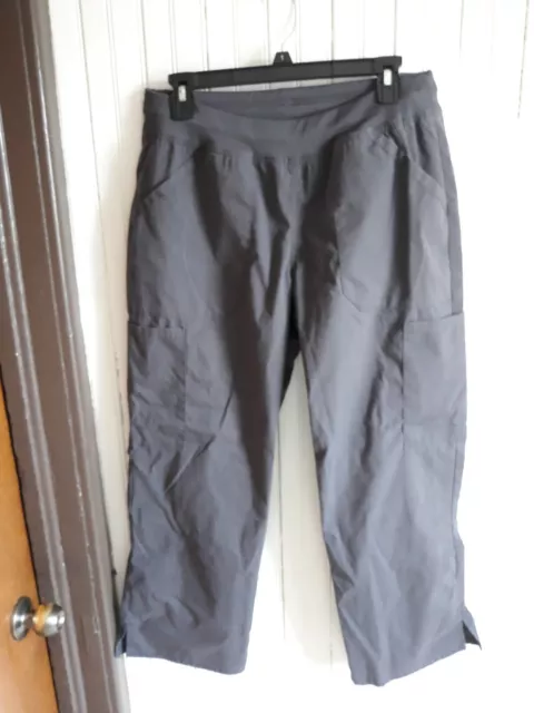 Cherokee workwear dark grey scrub jogger pants cargo/back pockets Women M medium