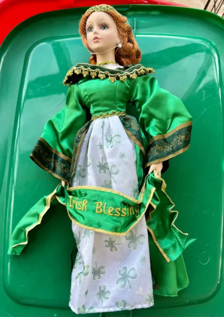 Vintage Heritage Signature Collection Doll-Irish-Glenna F/O Irish Angel 17"