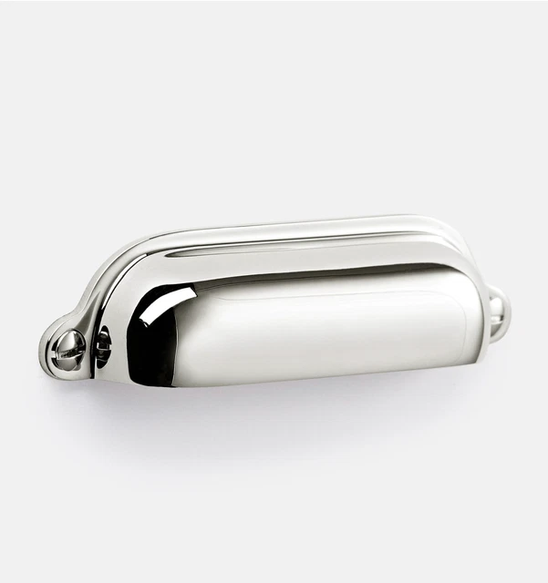 RH Rejuvenation Hardware Bin Pull Polished Chrome 4" Vernon C100200 Pottery Barn