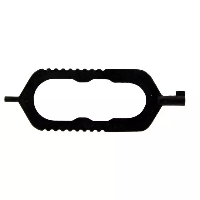 Zak Tool ZT17 Concealable Belt Keeper Handcuff Key, Black