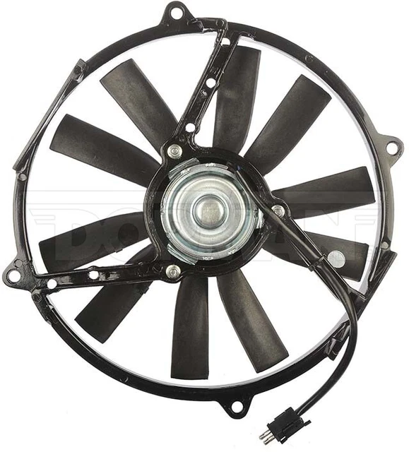 New Radiator Fan Assembly Without Controller