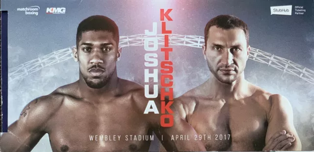 Anthony Joshua vs Wladimir Klitschko 2x