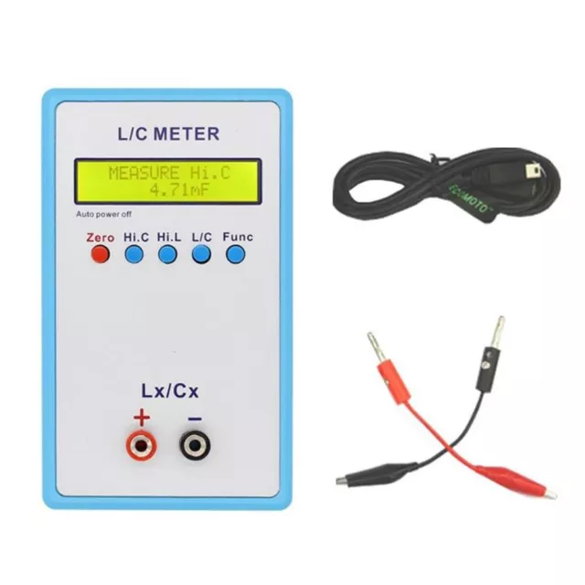 Inductomètre à capacité numérique LCD LC200A pour l'industrie électronique