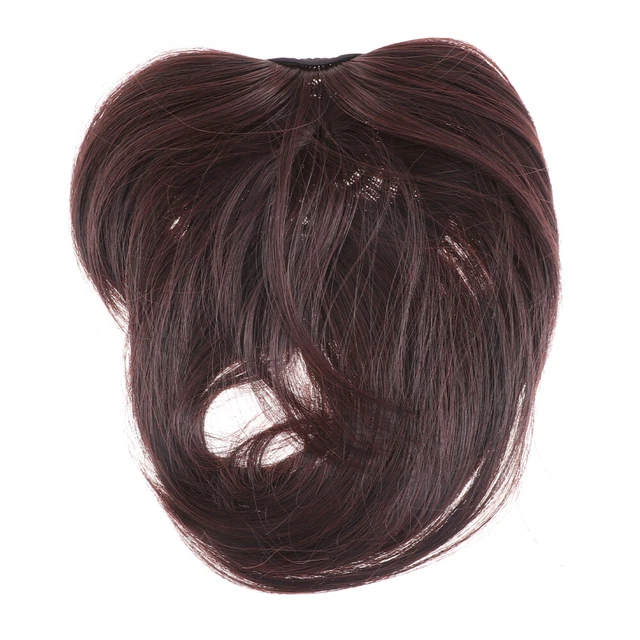 1 pieza Peluca de pelo de cabeza Peluca de pelo corto y liso para mujer Dama (M2/33)
