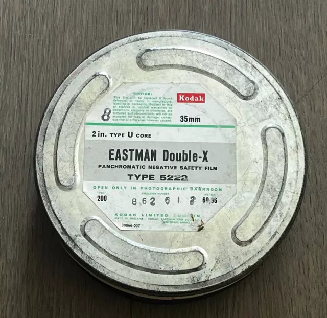 KODAK EASTMAN DOUBLE-X 5222 B&W Negative Film (1x 35mm Roll Film, 36  Exposures) $7.99 - PicClick