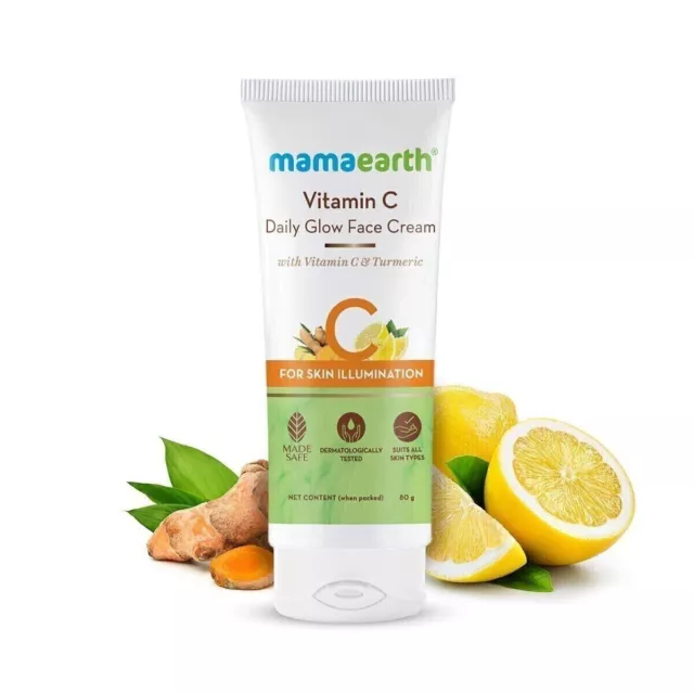 Mamaearth Vitamine C Daily Glow Crème pour le visage avec vitamine C et...