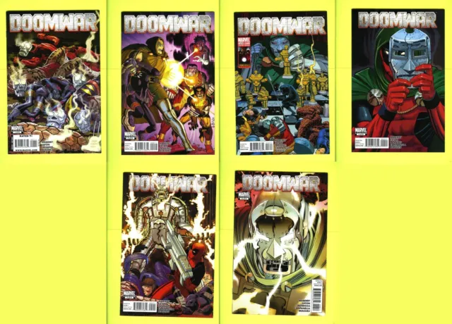 Doom War #1-6 #5 (Marvl 2010) VF+ 8.5 1st Midnight Angels Wakanda Forever