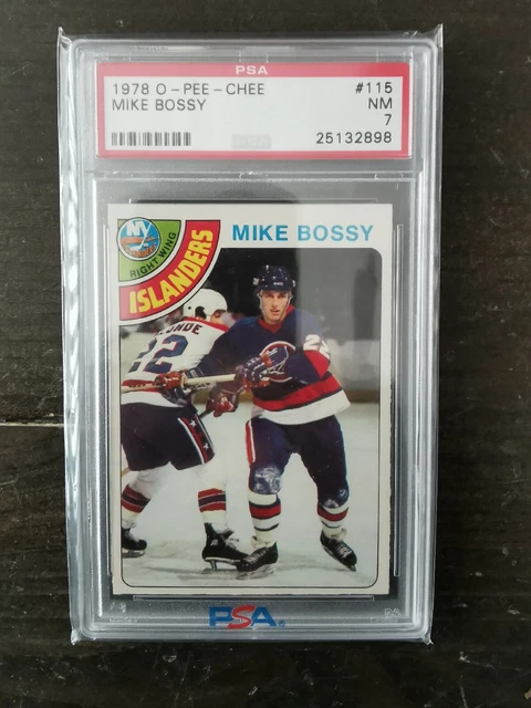 1978 OPC Mike Bossy Rc Psa 7