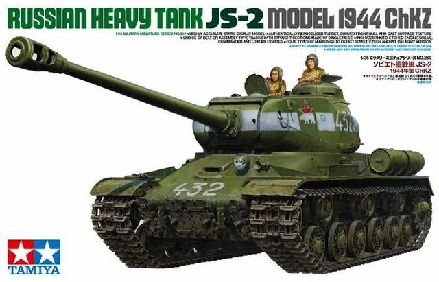 Maquette Tamiya,Echelle 1/35,Russian Lourd Tank JS-2 Modèle 1944,ref.35289