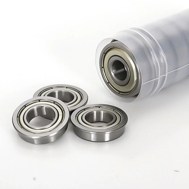 10-Pack Flanged Bearings 2x6mm Double Shielded 2x6x3 Miniature