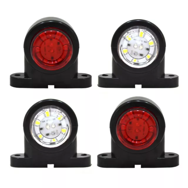 4 pz 12 V 24 V Auto Camion Indicatore Laterale Luce Laterale LED