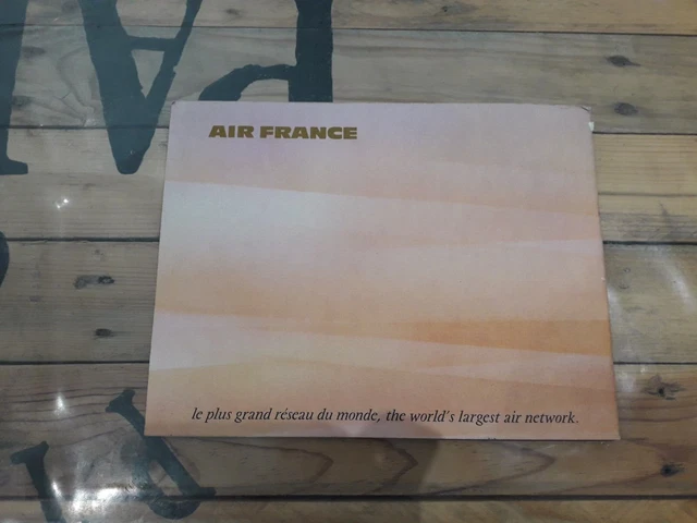 Ancienne Carte Aéronautique Air France - Édition Dunlop N°9, Vers L'Afrique, 1952