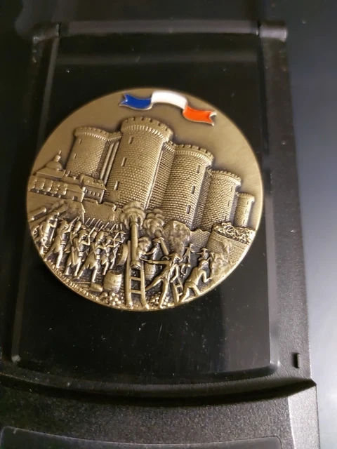 münzen gold medaillen bicentenaire de la révolution 1789-1989. médaille