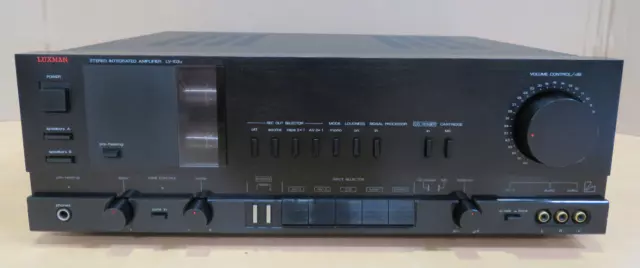 Luxman LV-103U Vollverstärker Röhren-Verstärker schwarz 80/90s amplifier