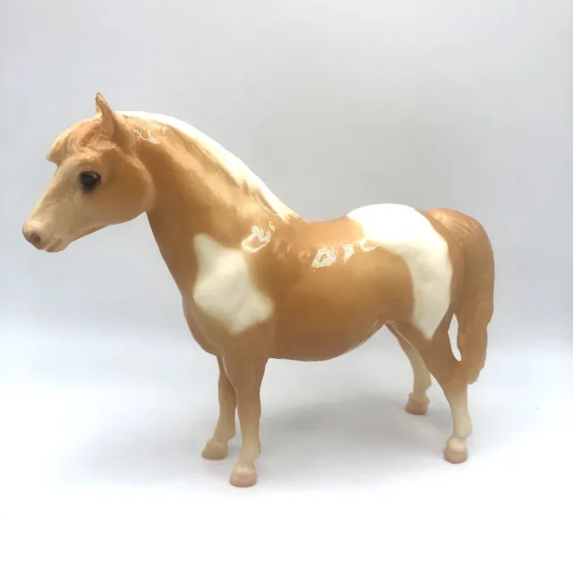 Vintage Breyer Horse Glossy Bay Pinto & White Shetland Pony