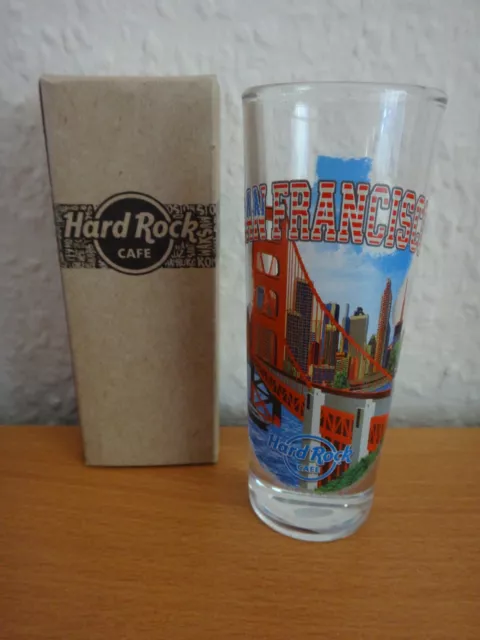 Hard Rock Cafe  Shot Glas / Glass -San Francisco- -Neu-