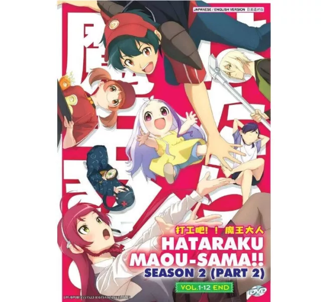 DVD Anime Hataraku Saibou (Cells At Work) Complete Season 1+2+BLACK (1-34)  +OVA