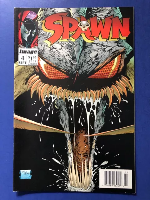 Spawn # 4 (1992, Image) NEWSSTAND 1st Violator Cover Todd McFarlane VF/NM