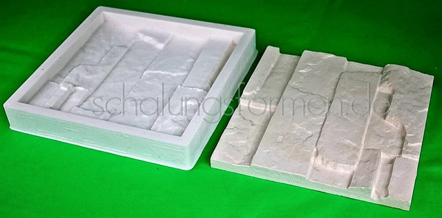 Stampo silicone 20x20 cm, in silicone alta qualità gomma, clinker 011