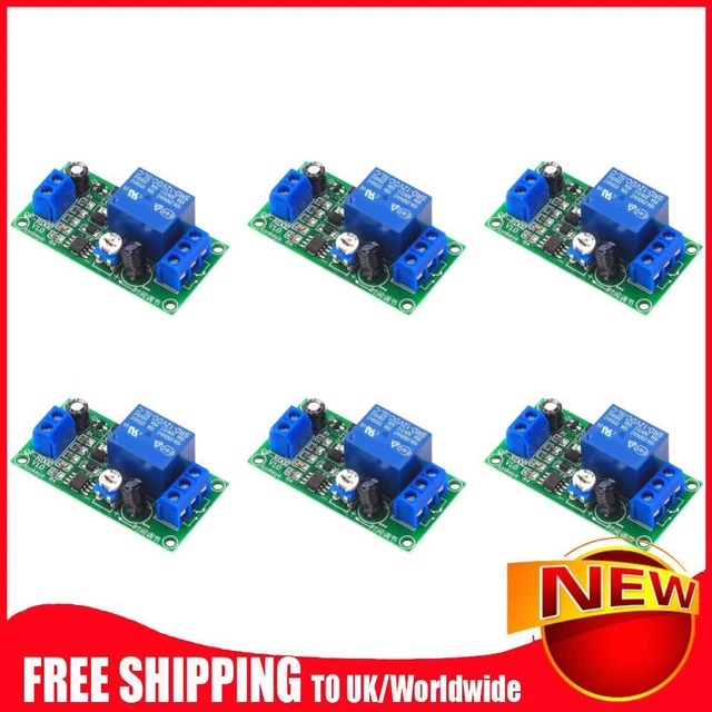 TIME ADJUSTABLE DELAY Relay Module NE555 Timer Control Switch Board 12V
