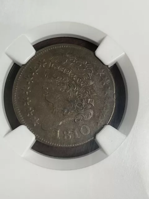 Ngc Au50 1810 Classic Head Half Cent Sper Tough To Find In Higher Grades