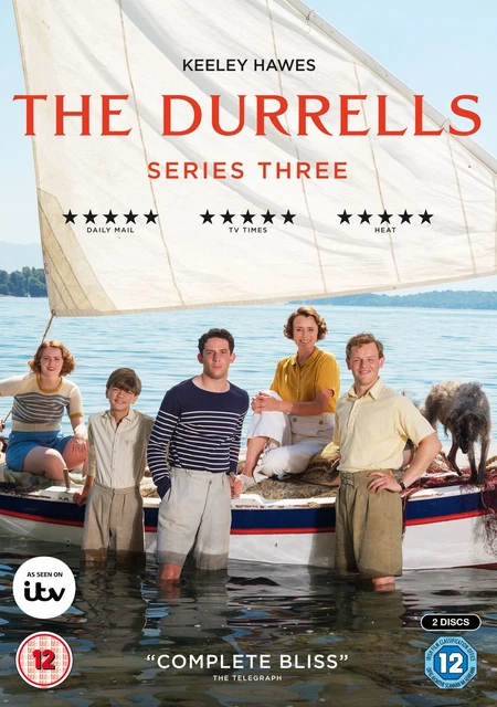 THE DURRELLS: SERIES Three (DVD) Leslie Caron Alexis Georgoulis