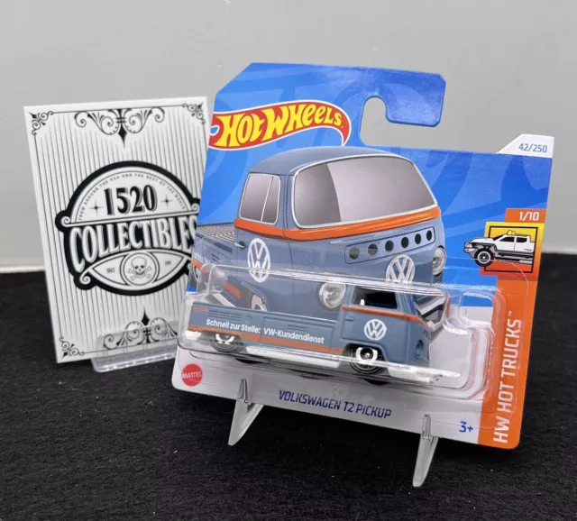 VOLKSWAGEN T2 PICKUP 42 Hot Trucks 1/10 2024 Hot Wheels Case B 9.80 PicClick