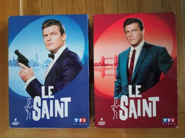 LE SAINT Roger Moore avec 30 épisodes - lot de 2 Coffrets DVD
