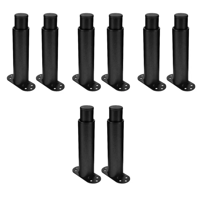 Kit de refuerzo de cama ajustable 8 piezas para patas de soporte central de cama resistente