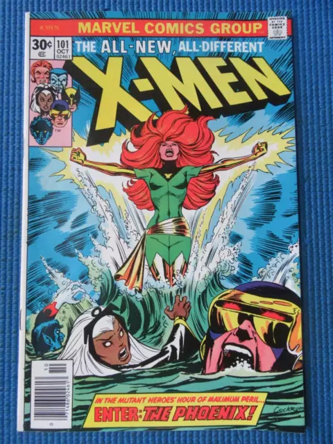 Uncanny X-Men # 101 - (Nm) -Origin/1St App Of Phoenix-Wolverine-Storm-Colossus