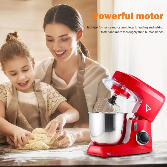 FRIFER 3-in-1 660W 6-speed 9.5QT kitchen Stand Mixer juicer Food