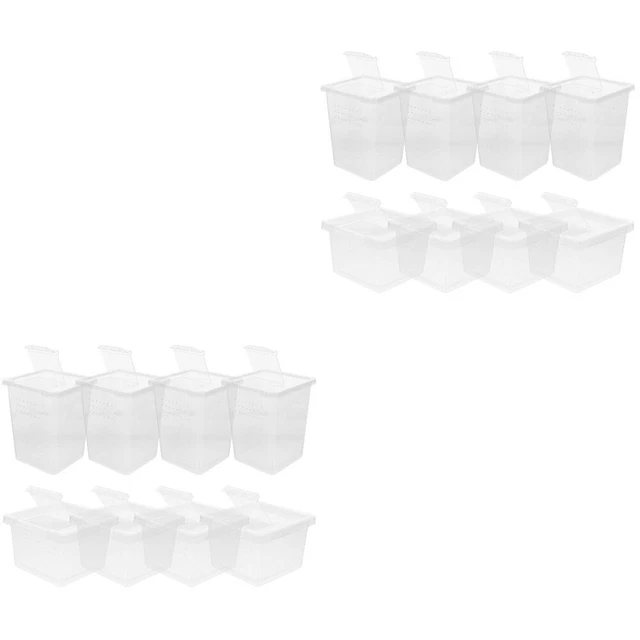16 Pcs Tank Breeding Box Spider Cage Cricket Cage for Home Spider Reptile