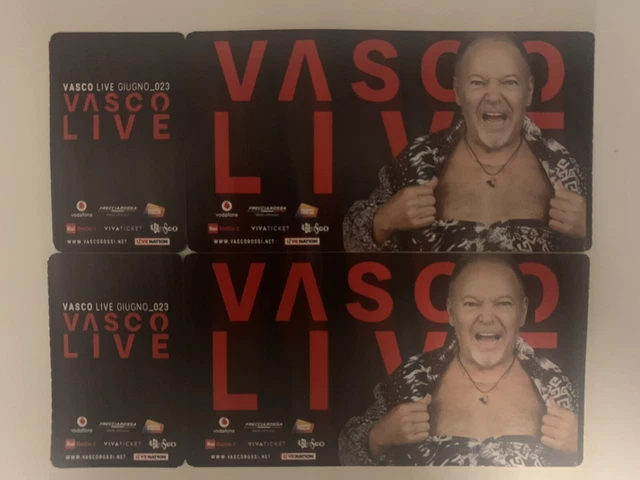biglietti VASCO ROSSI 2023 Palermo stadio Renzo Barbera 23 Giugno