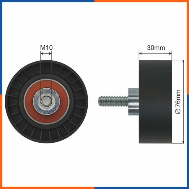 Galet tendeur de courroie d'accessoire pour FORD | 1136183, FI14750, 30061