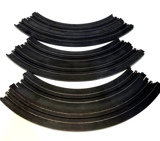 AFX 1:64 3 x 90 Degree Curve Slot Car Tracks