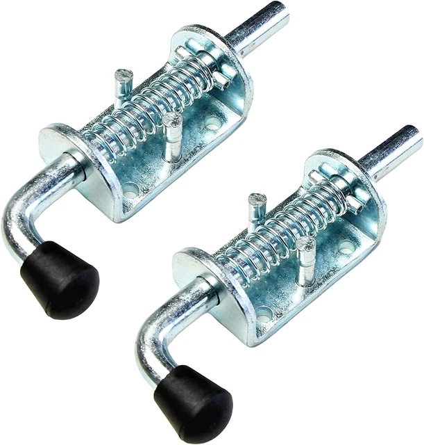 UTILITY TRAILER GATE Spring Loaded Pin Lock Assembly Ramp Door Locking
