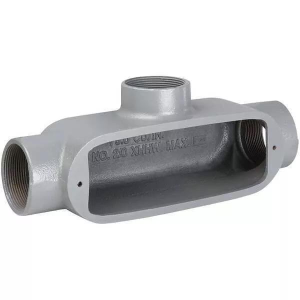 Killark Conduit Outlet Body Tee OT-2, 3/4" VOL. 7.0  Alum 2 Pack