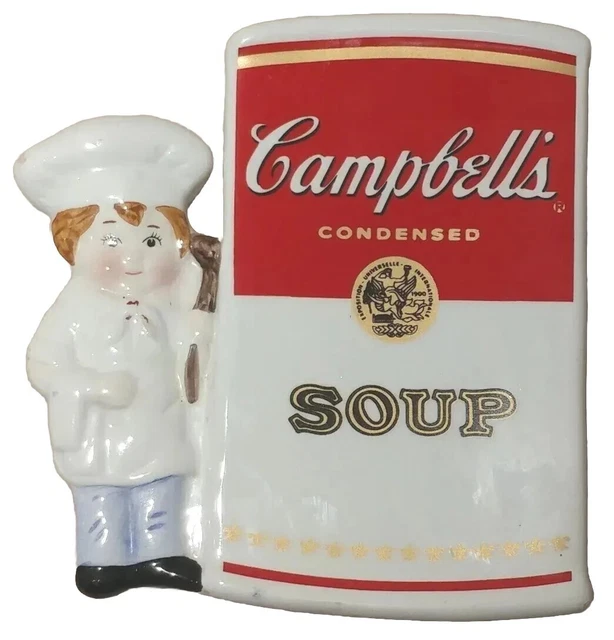 Vintage 1997 Campbell’s Soup Co Ceramic Spoon Rest Holder Westwood International