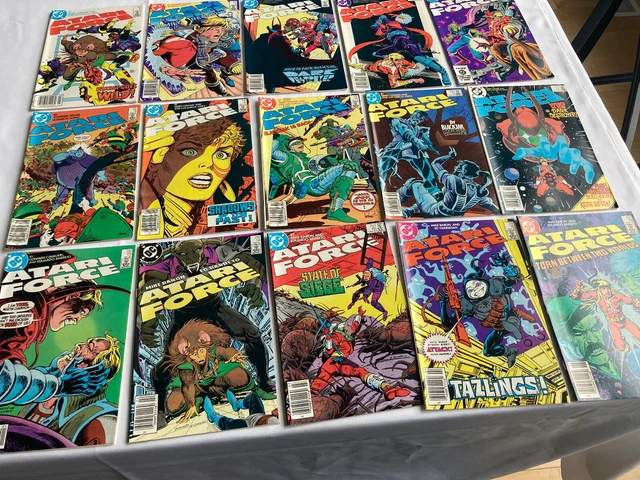 Atari Force #3 - #19, Fn, Dc, 1984