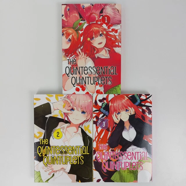 THE QUINTESSENTIAL QUINTUPLETS Manga Set by Negi Haruba Book Bundle
