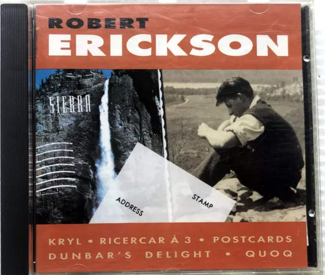 Music of Robert Erickson (CD, 1994) 11 Track Album AS NEW!